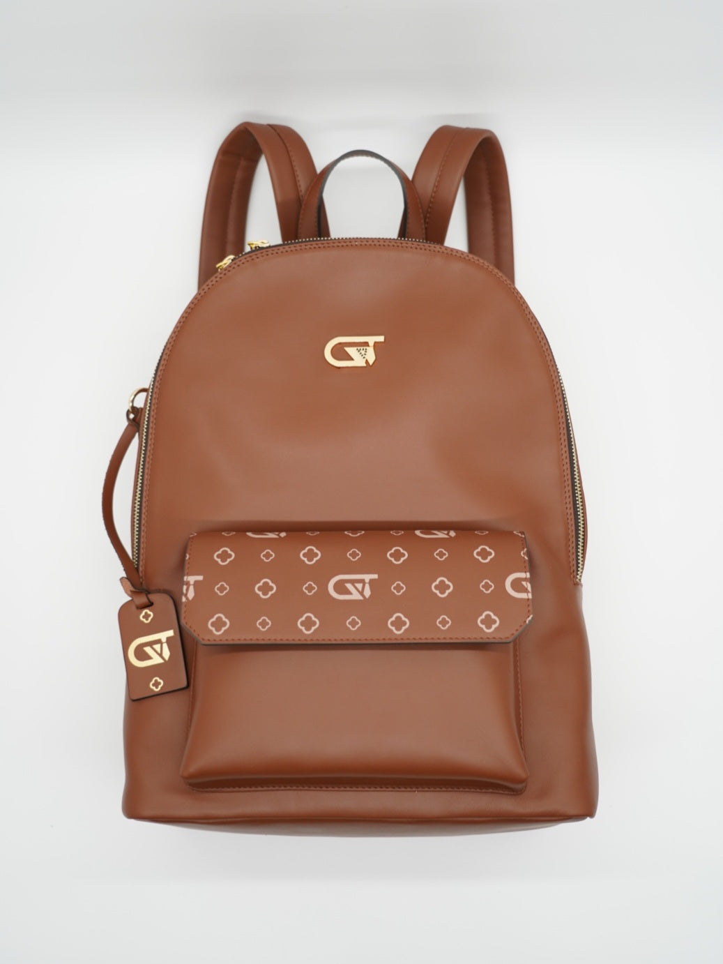 Zaino monogram cuoio