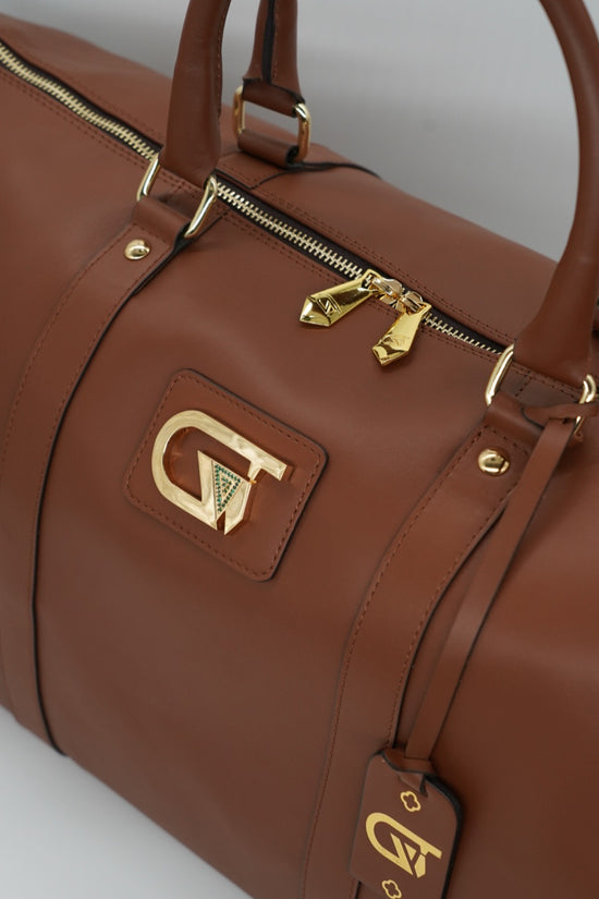 Borsa da viaggio elegant 50 cuoio