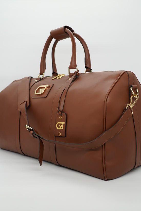 Borsa da viaggio elegant 50 cuoio