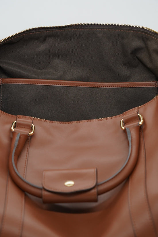 Borsa da viaggio elegant 50 cuoio