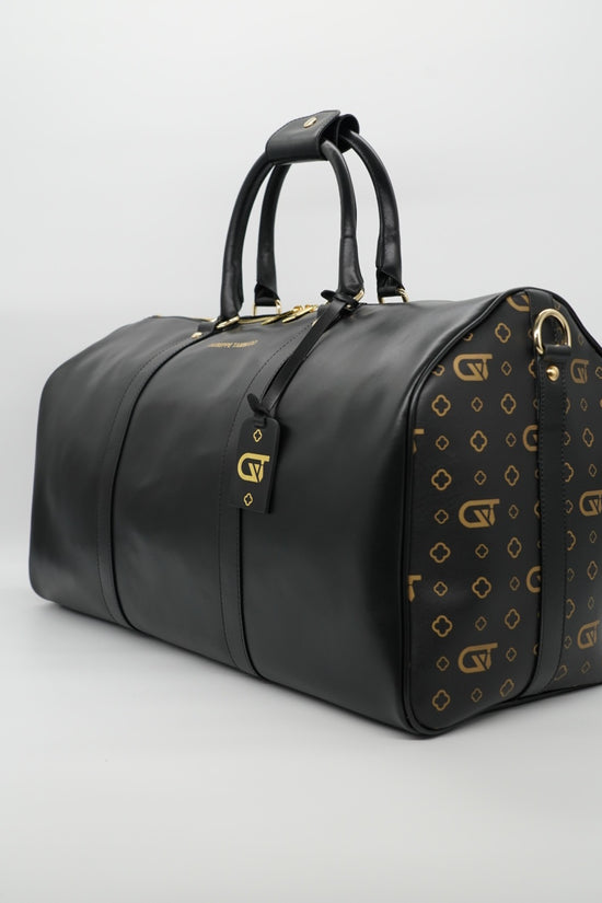 Borsa da viaggio monogram 50 nera