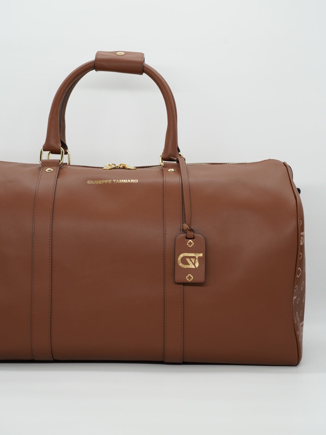 Borsa da viaggio monogram 50 cuoio