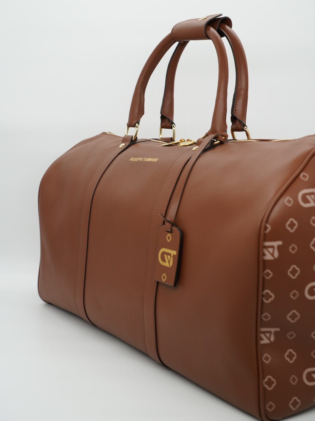 Borsa da viaggio monogram 50 cuoio