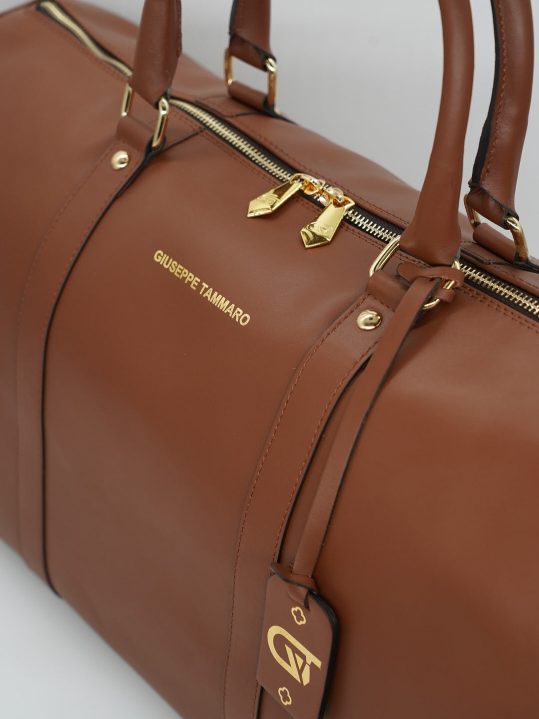 Borsa da viaggio monogram 50 cuoio