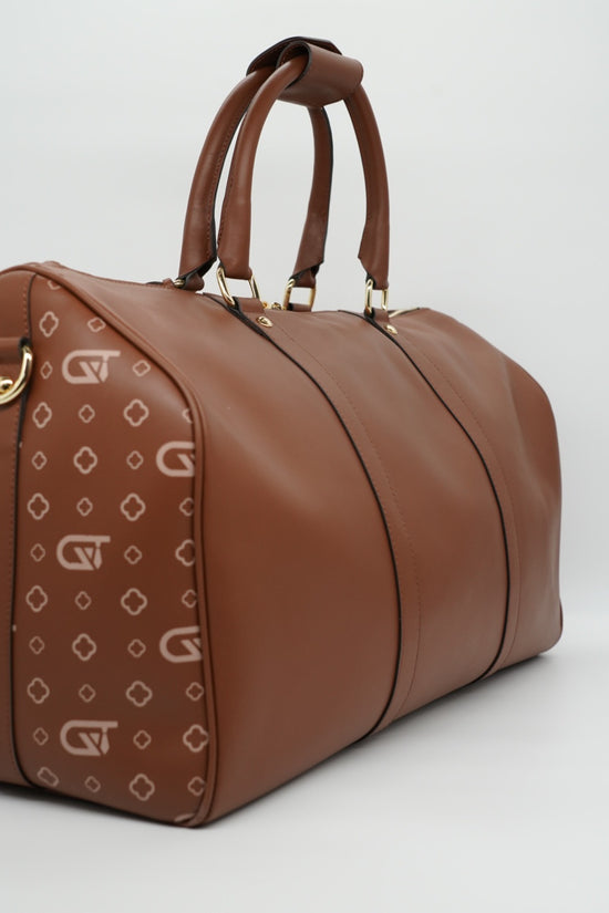 Borsa da viaggio monogram 50 cuoio