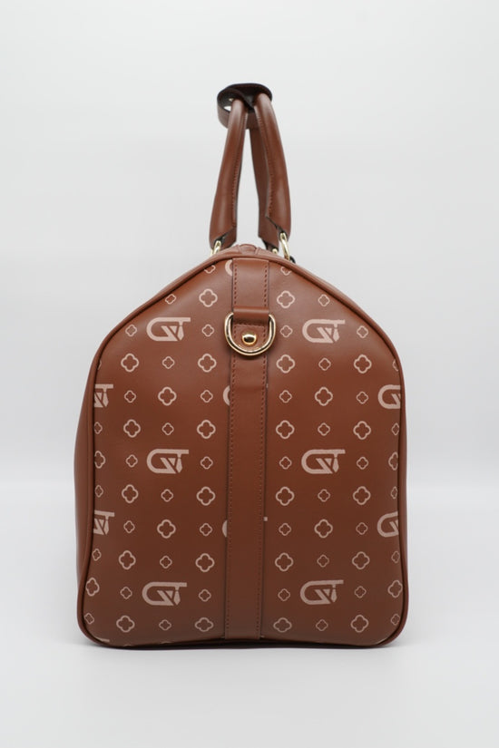 Borsa da viaggio monogram 50 cuoio