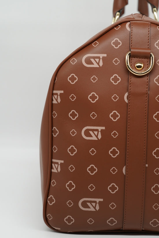 Borsa da viaggio monogram 50 cuoio
