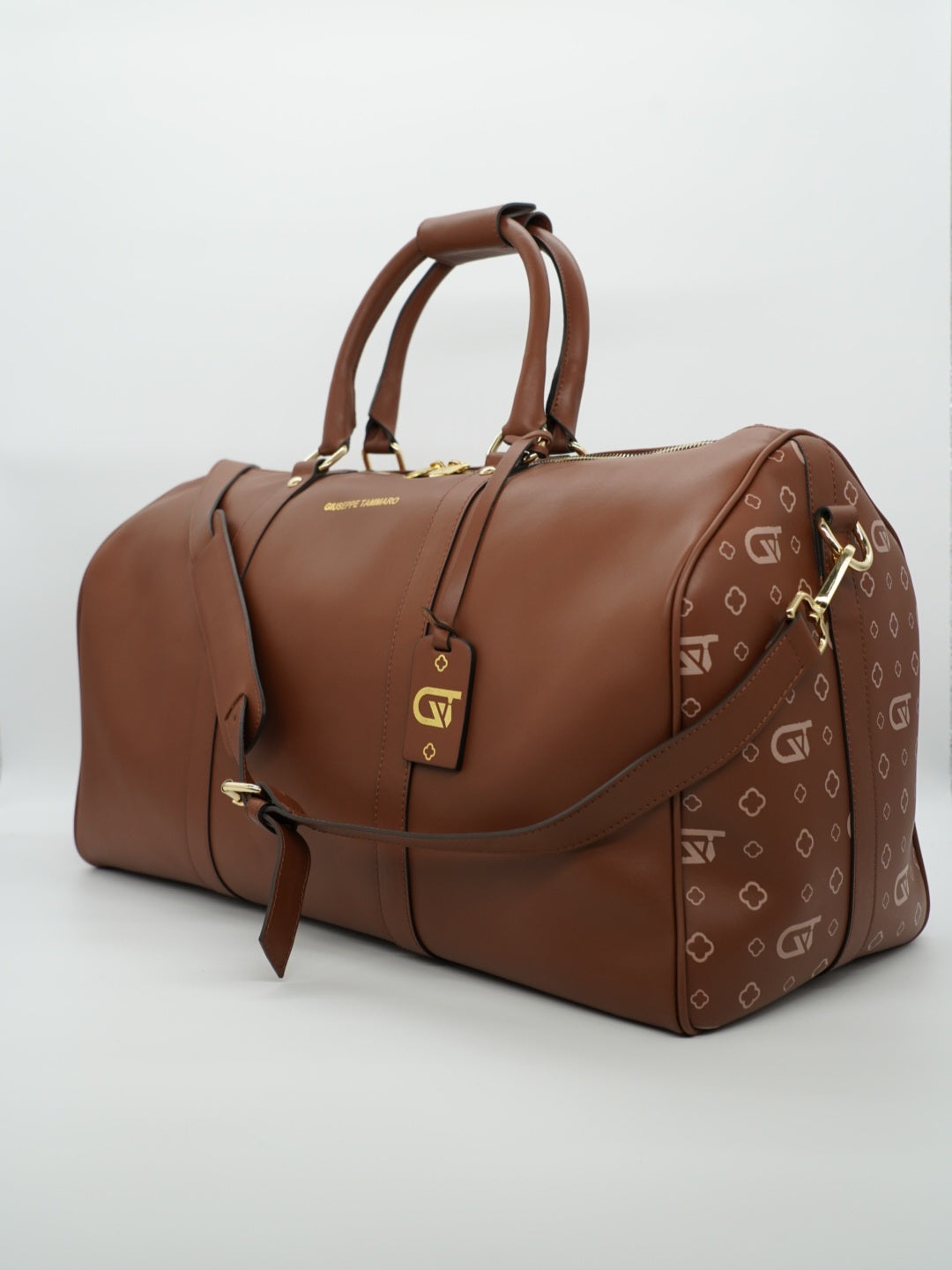 Borsa da viaggio monogram 50 cuoio