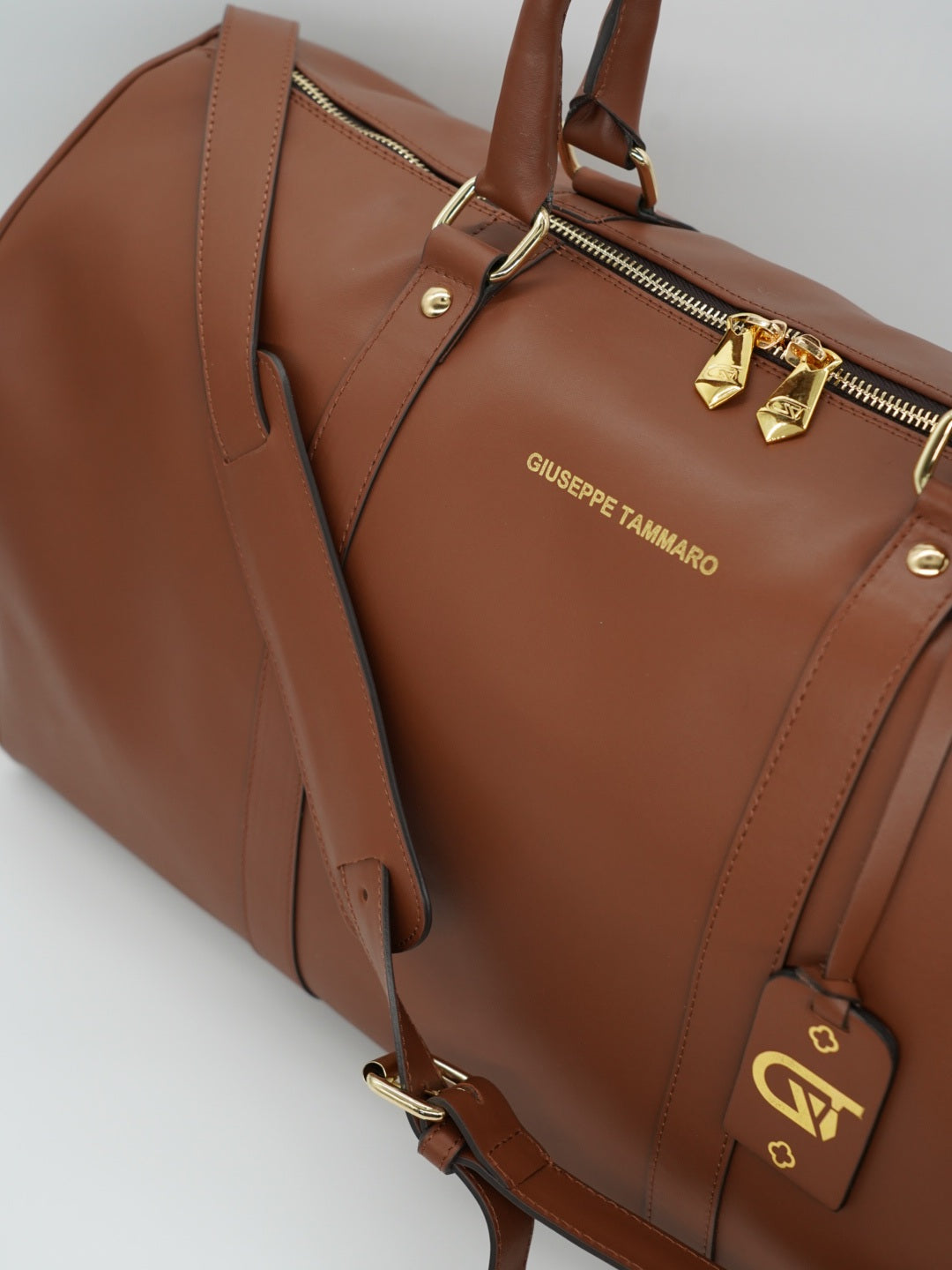 Borsa da viaggio monogram 50 cuoio