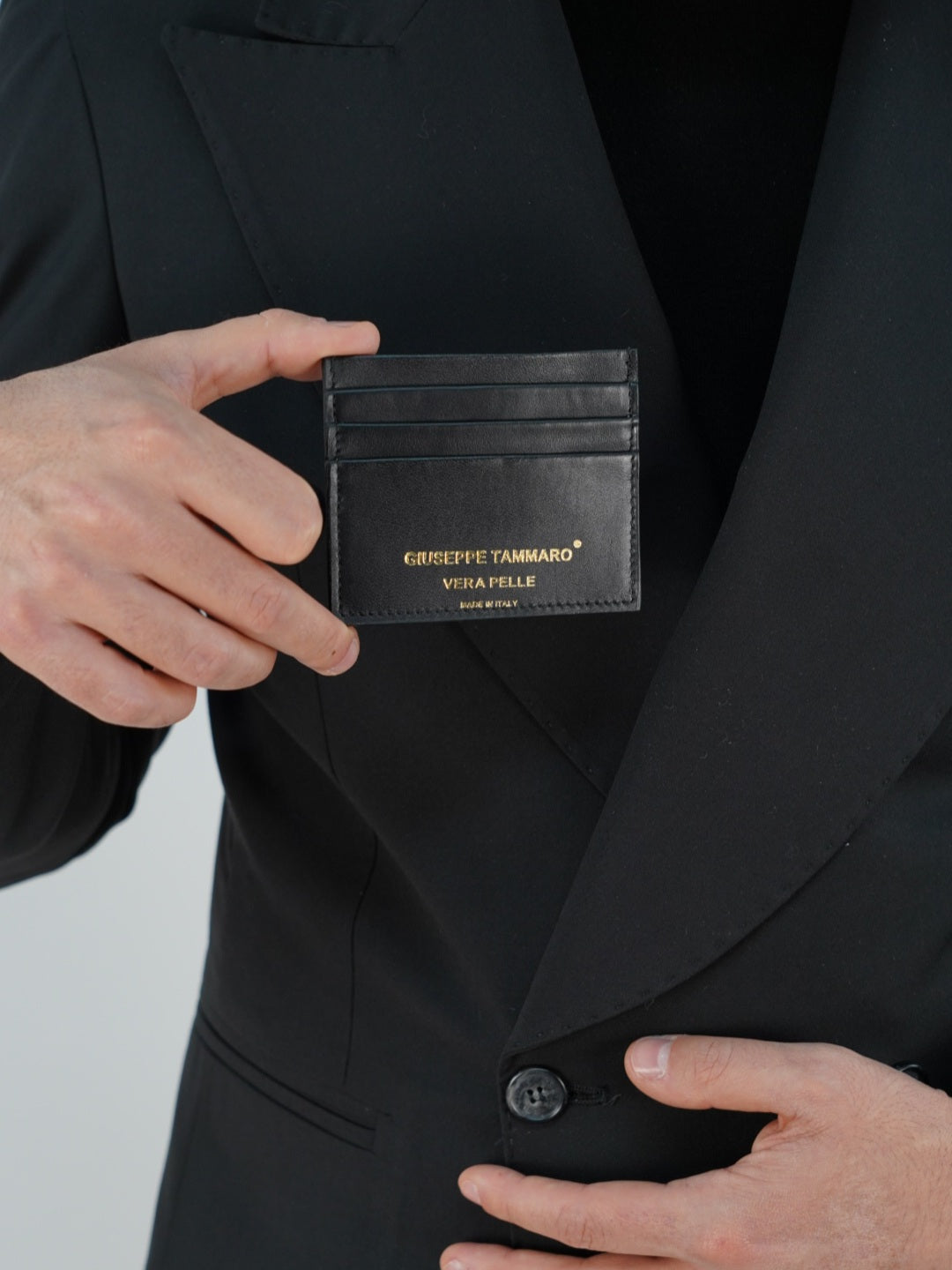Portacarte di credito nero