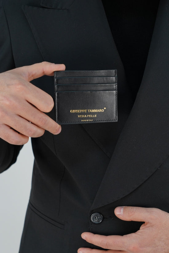Portacarte di credito nero