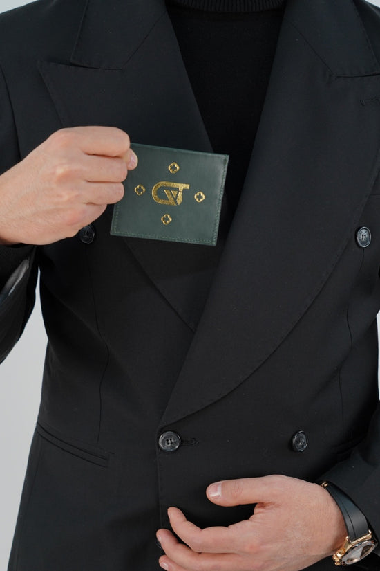 Portacarte di credito verde
