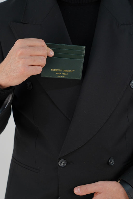 Portacarte di credito verde
