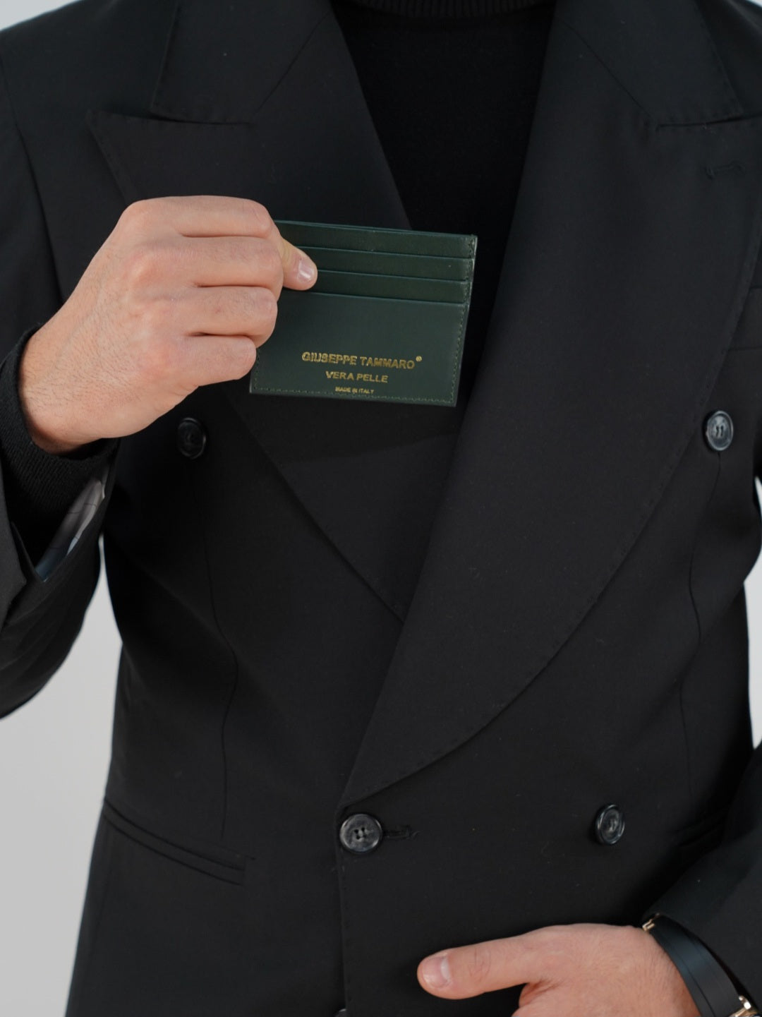 Portacarte di credito verde