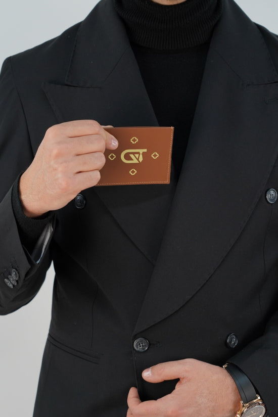Portacarte di credito cuoio
