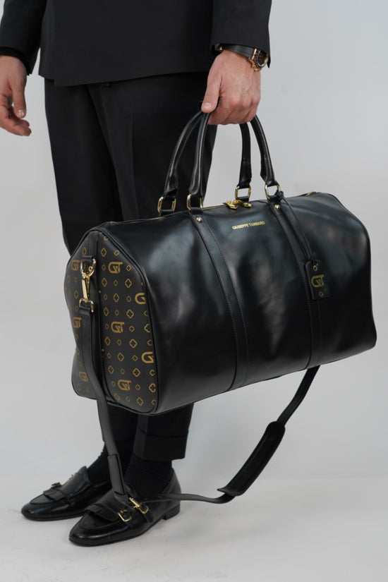 Borsa da viaggio monogram 50 nera