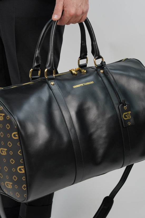 Borsa da viaggio monogram 50 nera