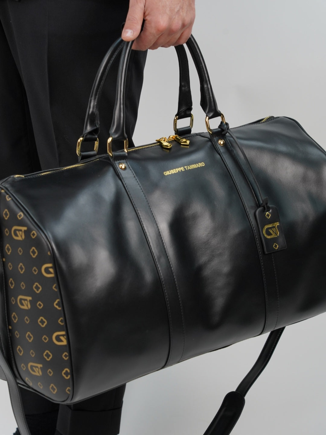 Borsa da viaggio monogram 50 nera