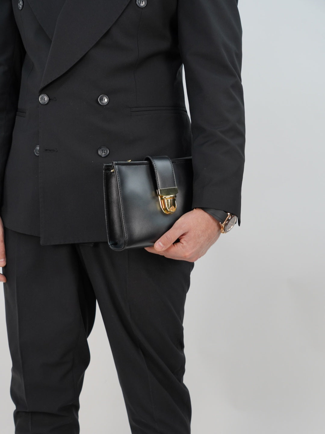 Pochette elegant nera