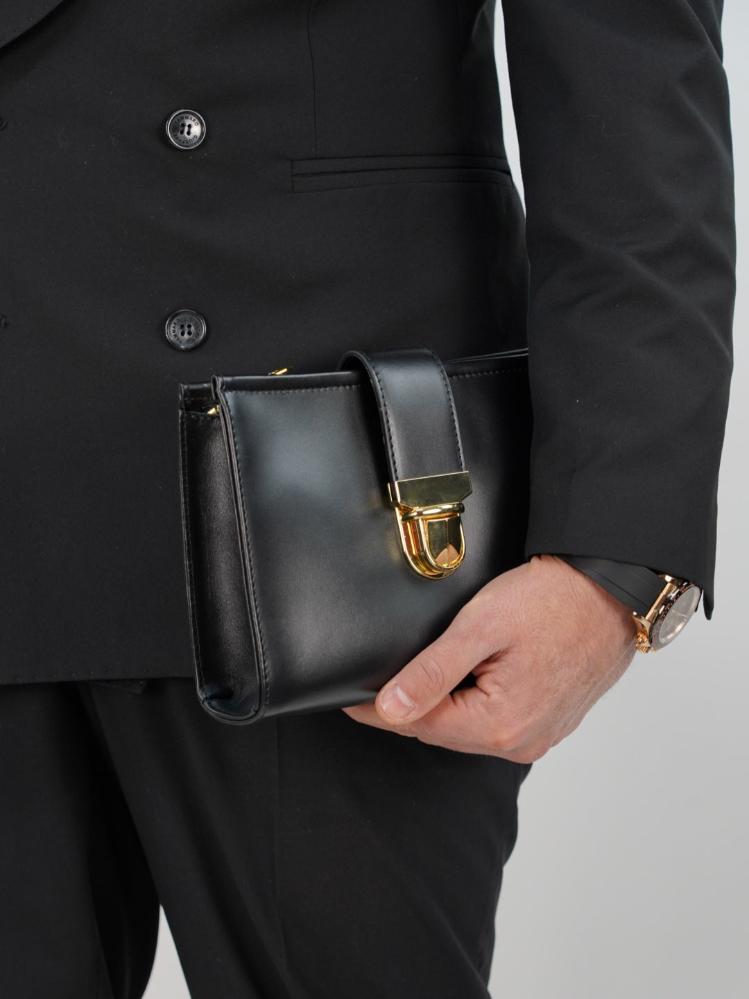 Pochette elegant nera