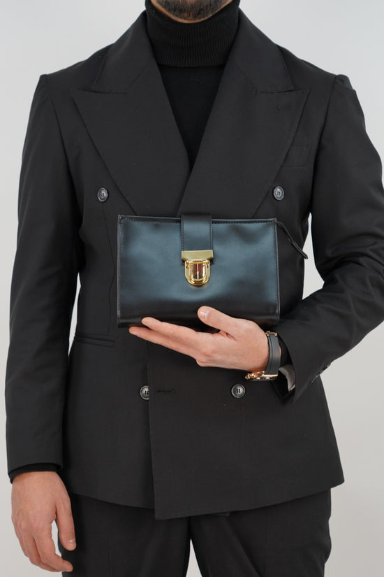 Pochette elegant nera