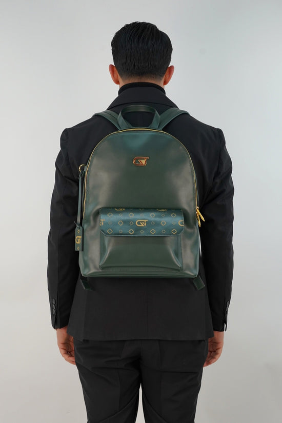 Zaino monogram verde