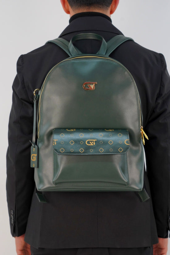 Zaino monogram verde