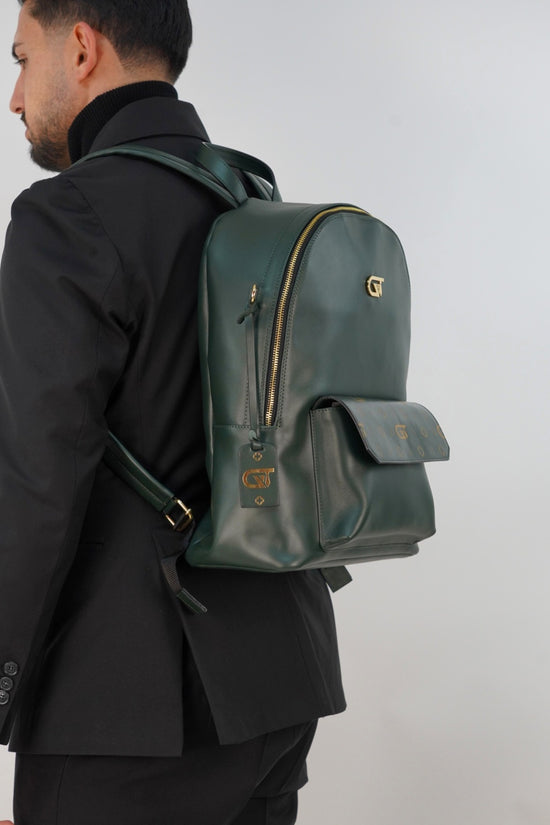 Zaino monogram verde