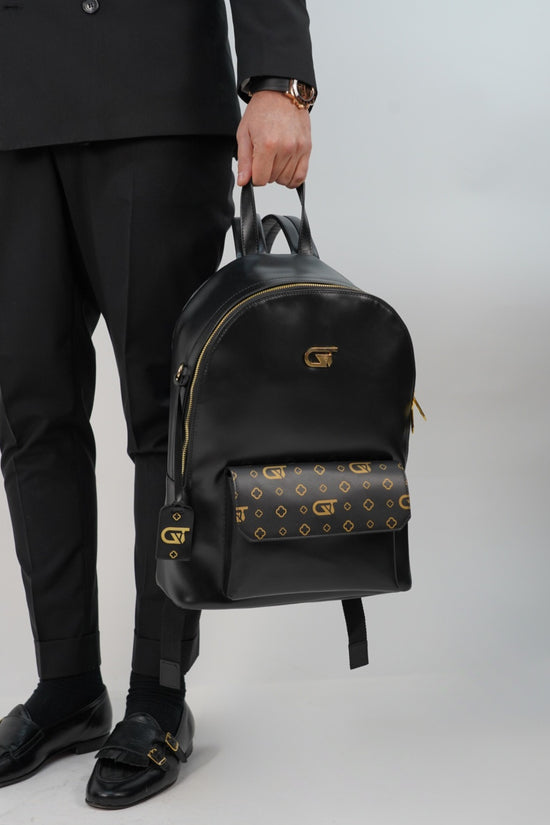 Zaino monogram nero