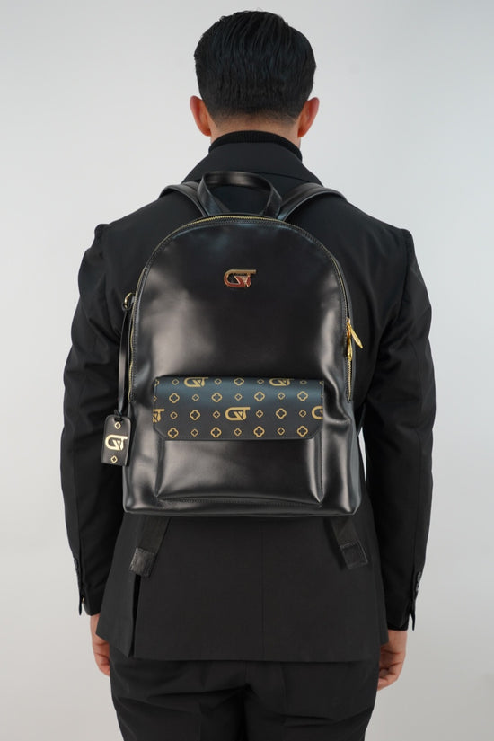 Zaino monogram nero