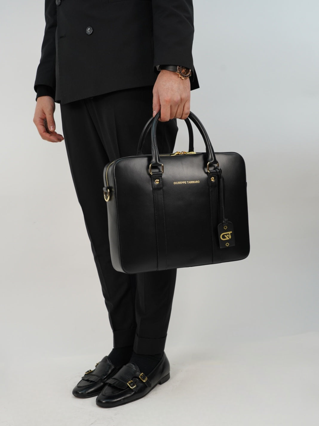 Portadocumenti elegant nero