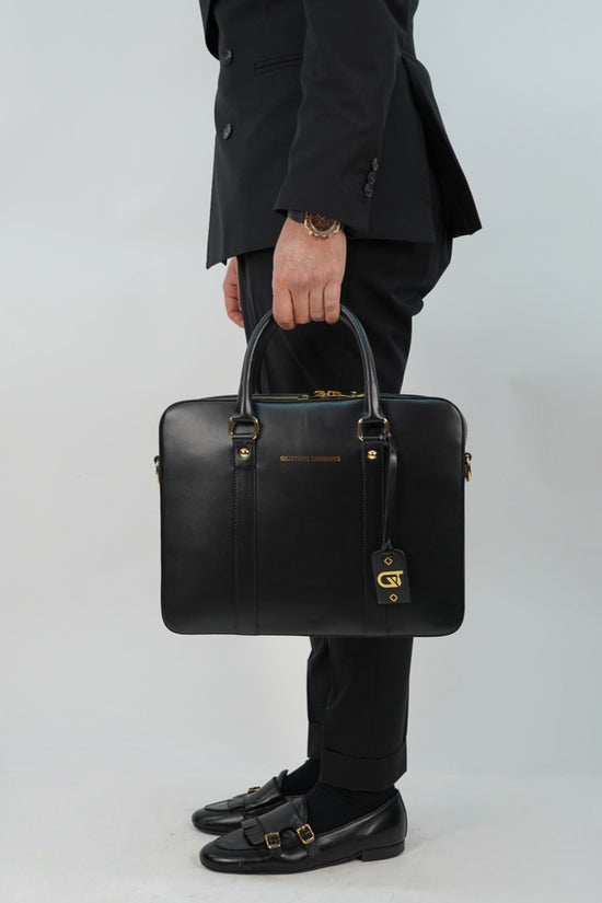 Portadocumenti elegant nero