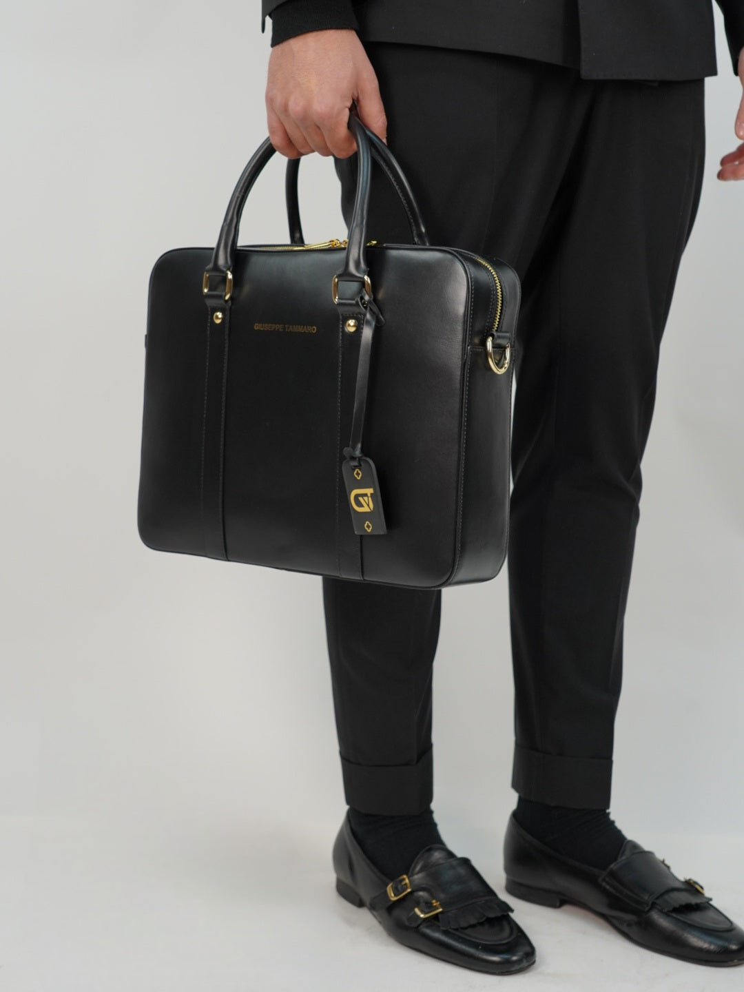 Portadocumenti elegant nero