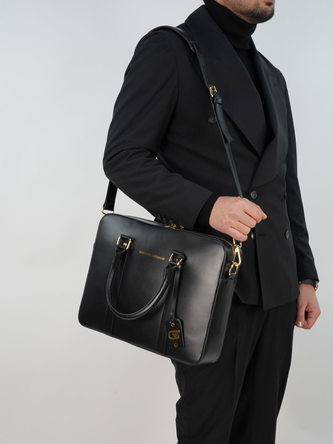 Portadocumenti elegant nero