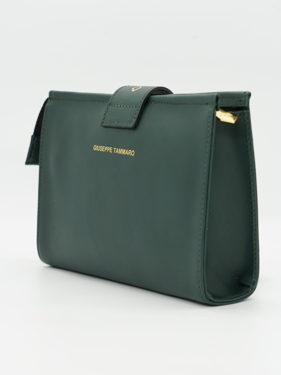 Pochette monogram verde