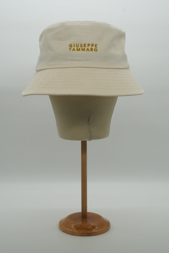 Cappello bucket GT panna