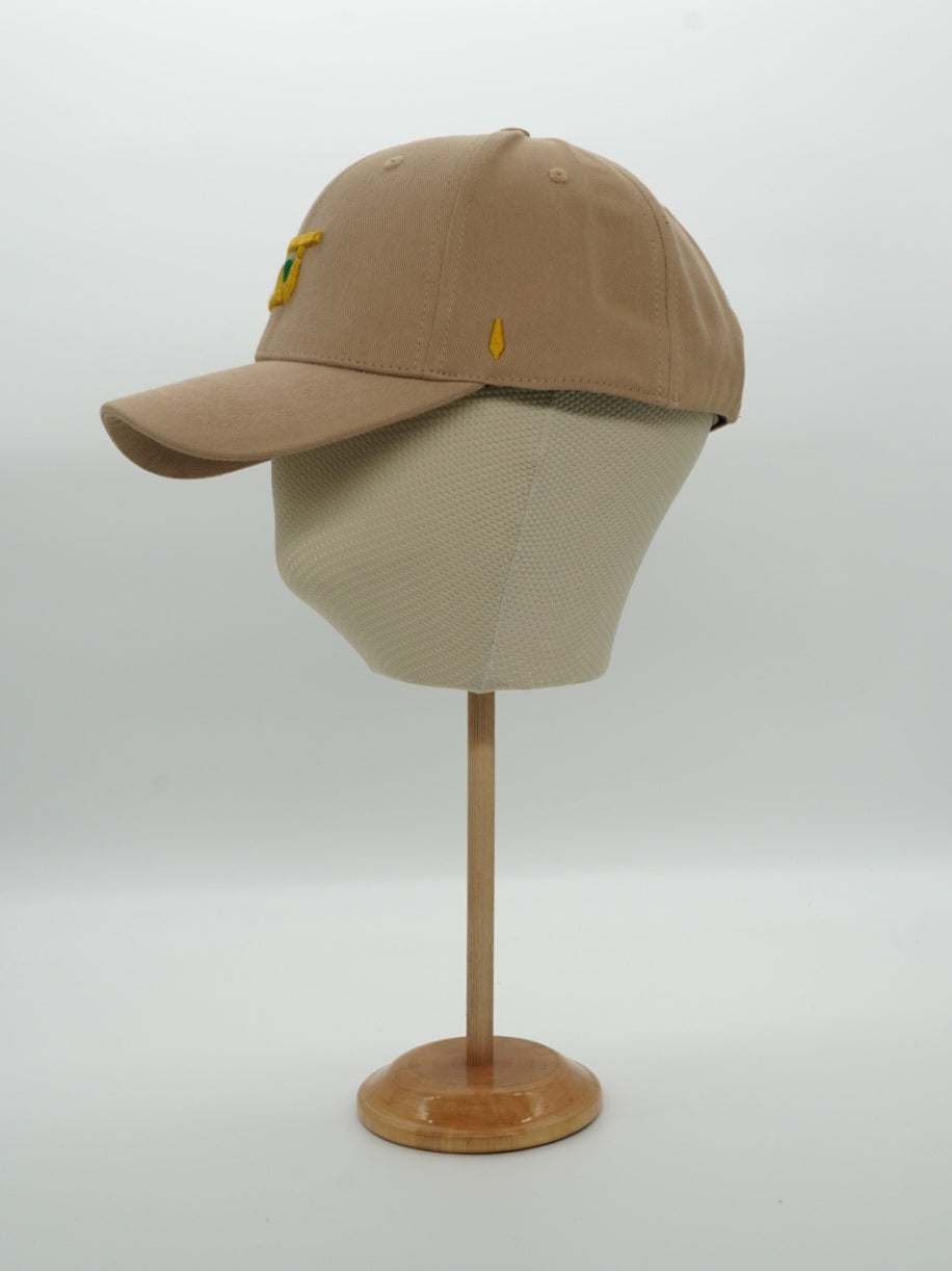 Cappello da baseball GT beige