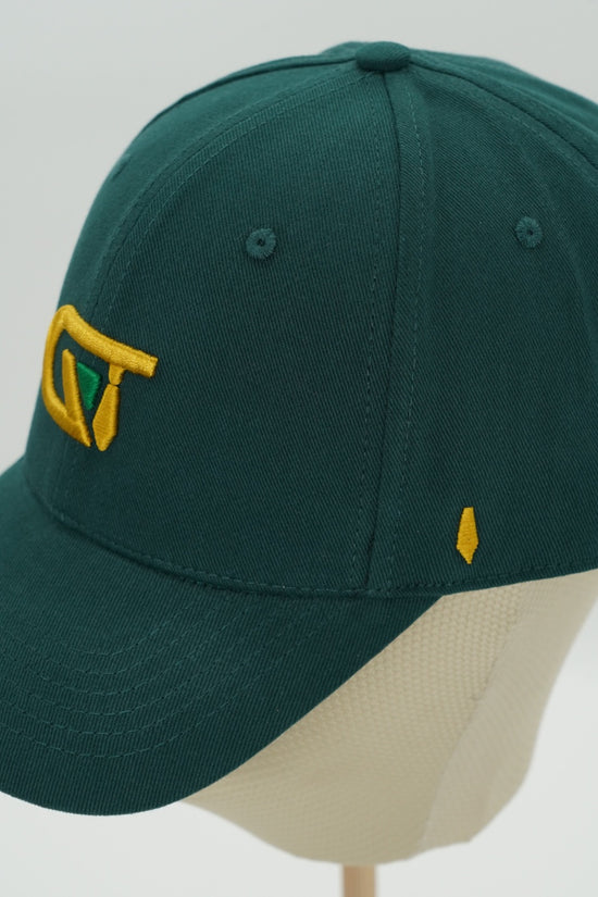 Cappello da baseball GT verde