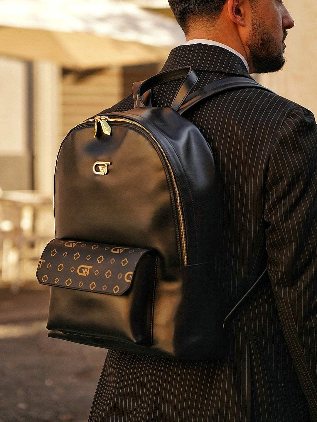 Zaino monogram nero