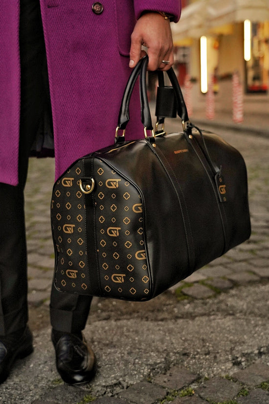 Borsa da viaggio monogram 50 nera