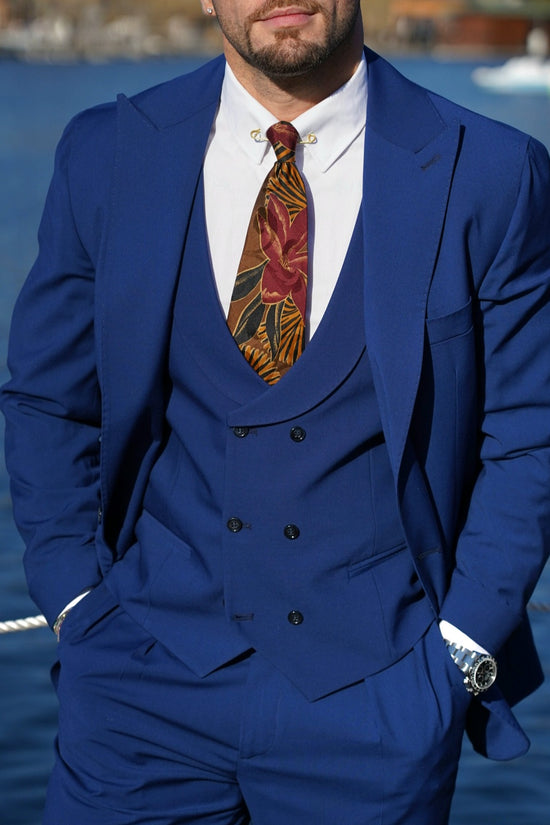 Abito Harmonious 3 Pezzi Blu Royal