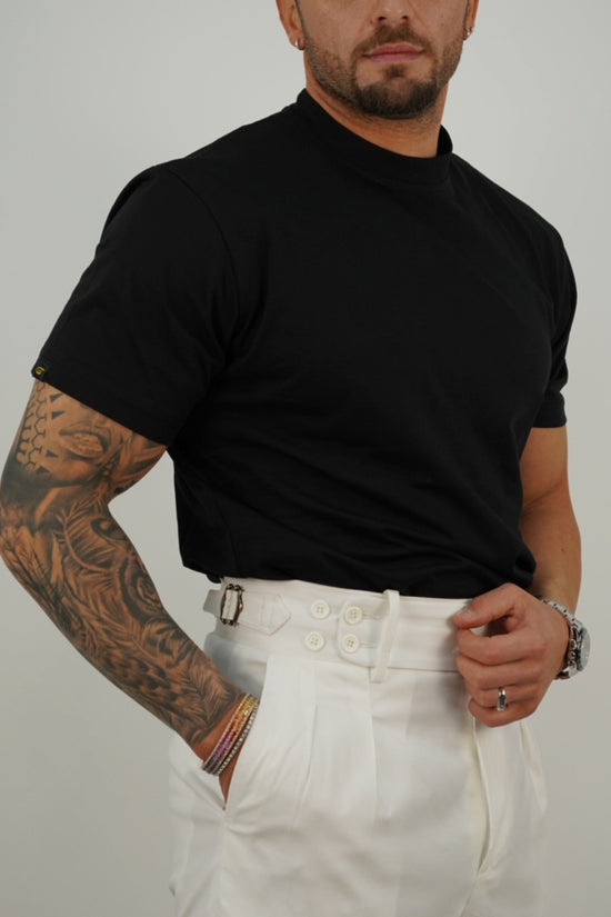 T-shirt Milano nera