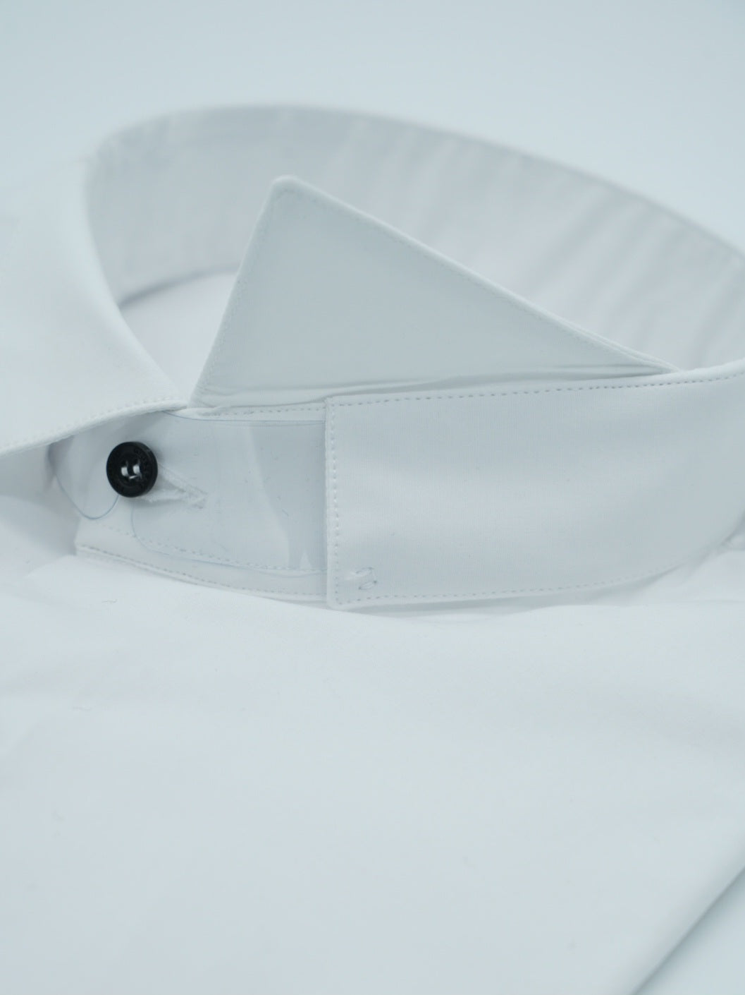 Camicia collo diplomatico bianca