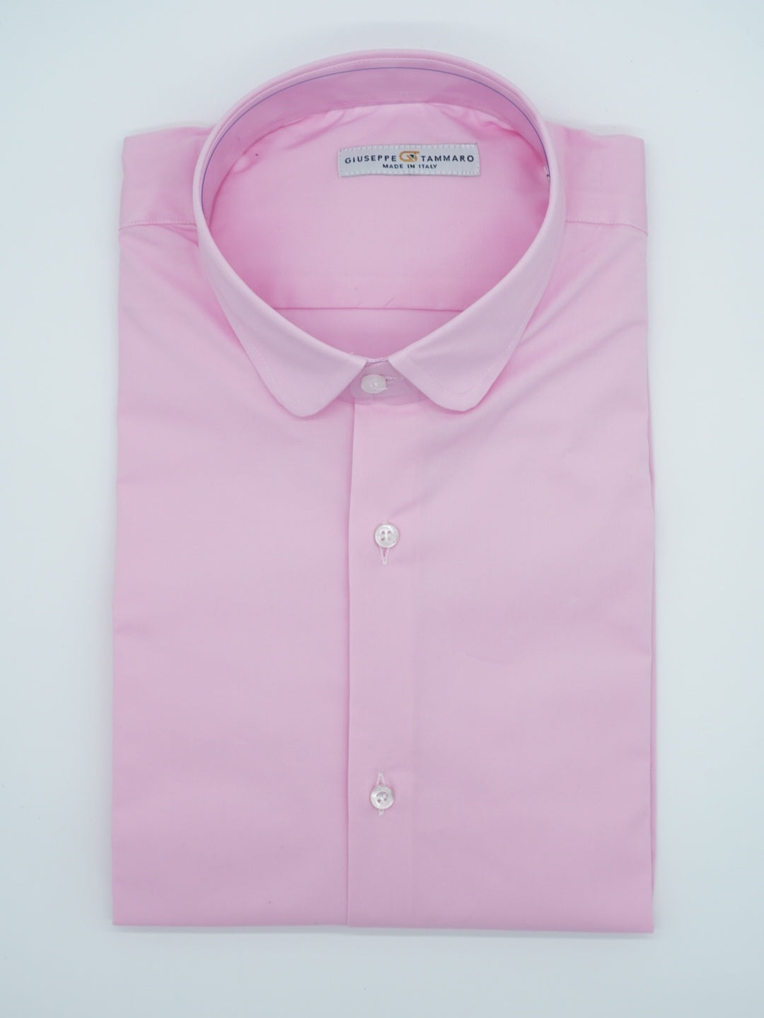 Camicia collo club rosa