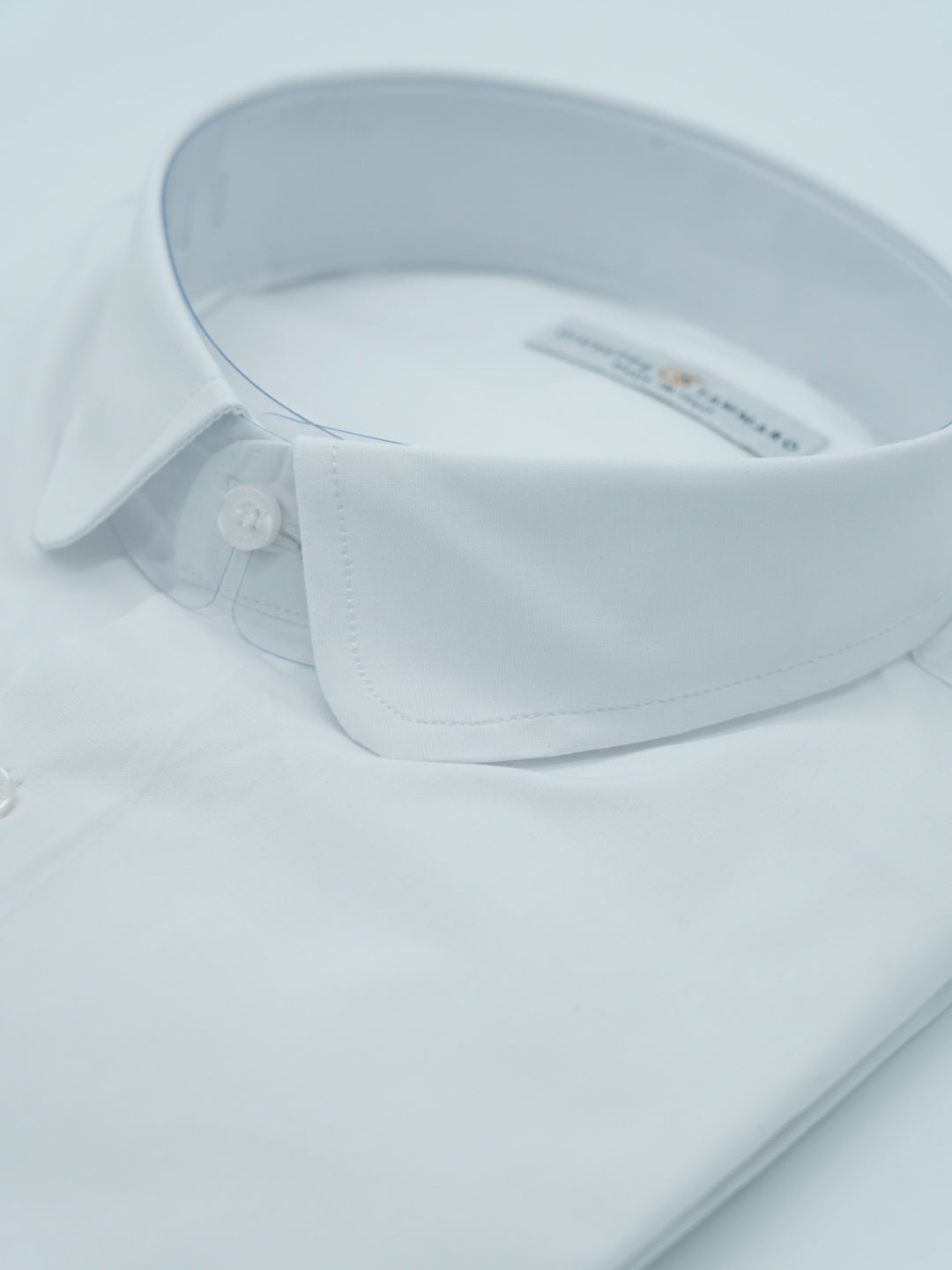 Camicia collo club bianca