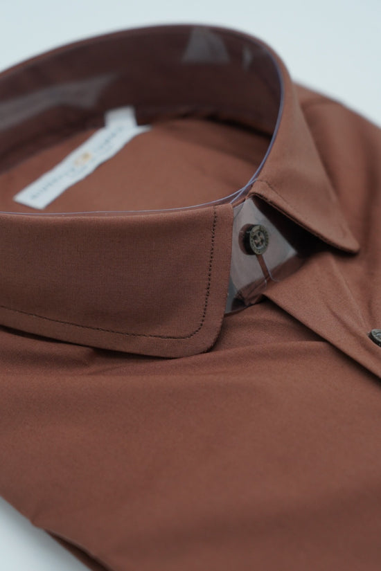 Camicia collo club sigaro