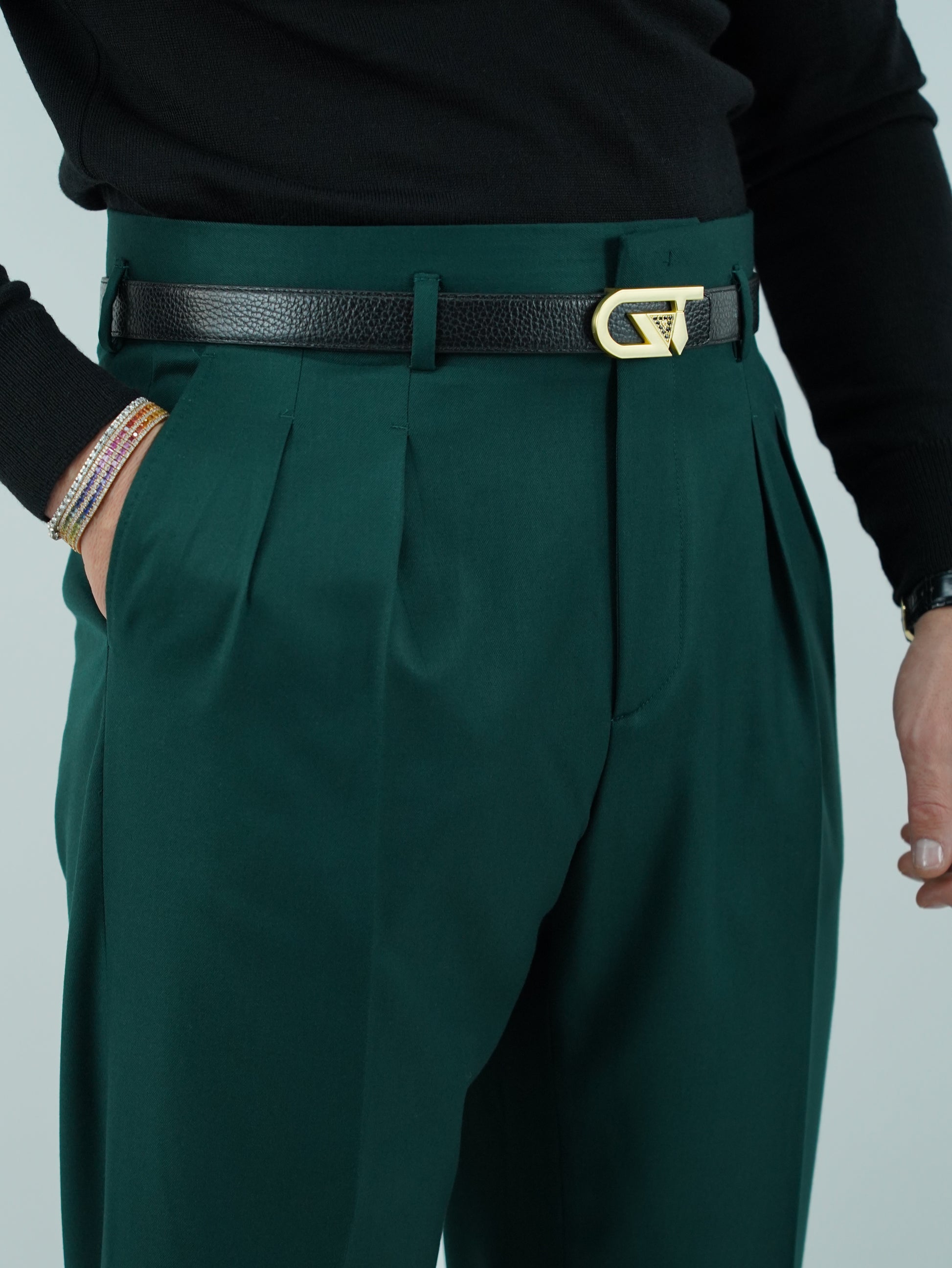 Gurkha verde con passanti