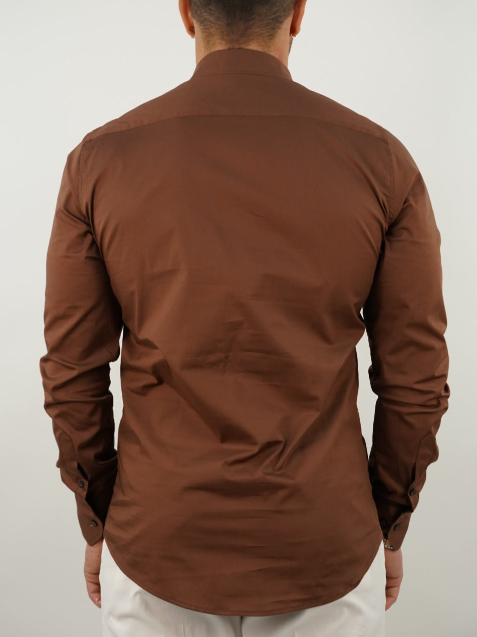 Camicia collo club sigaro