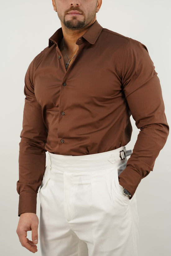 Camicia collo club sigaro