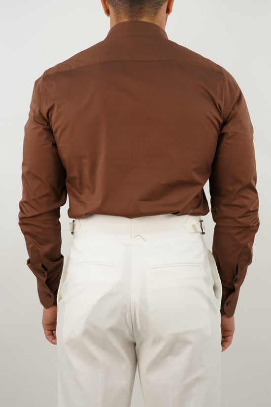 Camicia collo club sigaro